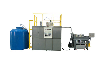 DFC-1000 Waste Water Treatment System    + DCF-5, Filter Press+tank